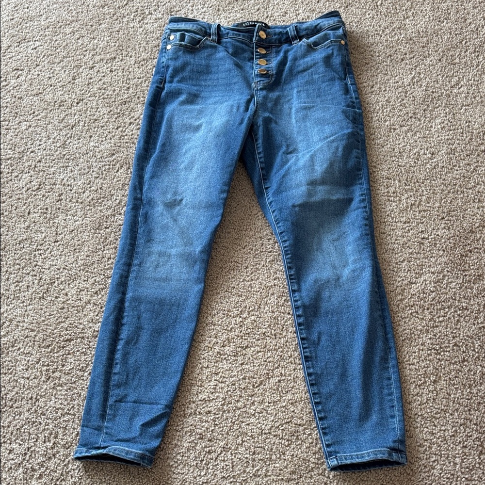 Liverpool Women's Blue Skinny Jeans